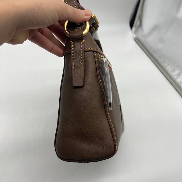 Dooney & Bourke Women Purse Florentine Leather Allison Crossbody Bags Elephant - Picture 8 of 14